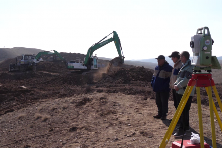 پیش‌رفت کار بسترسازی پروژه‌ی تاپی تا ۸۷ کیلومتر